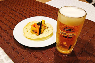 Pick Upメニュー「ちょい飲みビールセット」